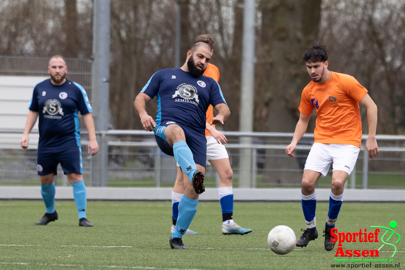 VV LEO 2 vs FC Amboina 3 17 februari 2024 - © Gino Wiemann