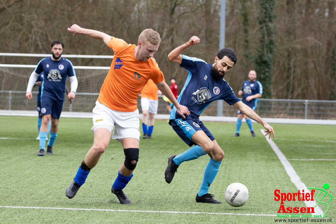 VV LEO 2 vs FC Amboina 3 17 februari 2024 - © Gino Wiemann