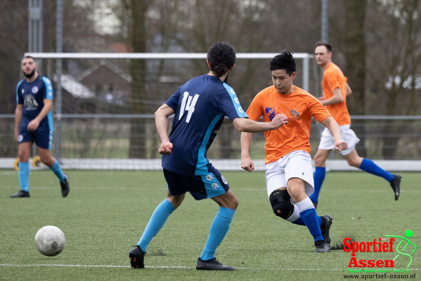 VV LEO 2 vs FC Amboina 3 17 februari 2024 - © Gino Wiemann