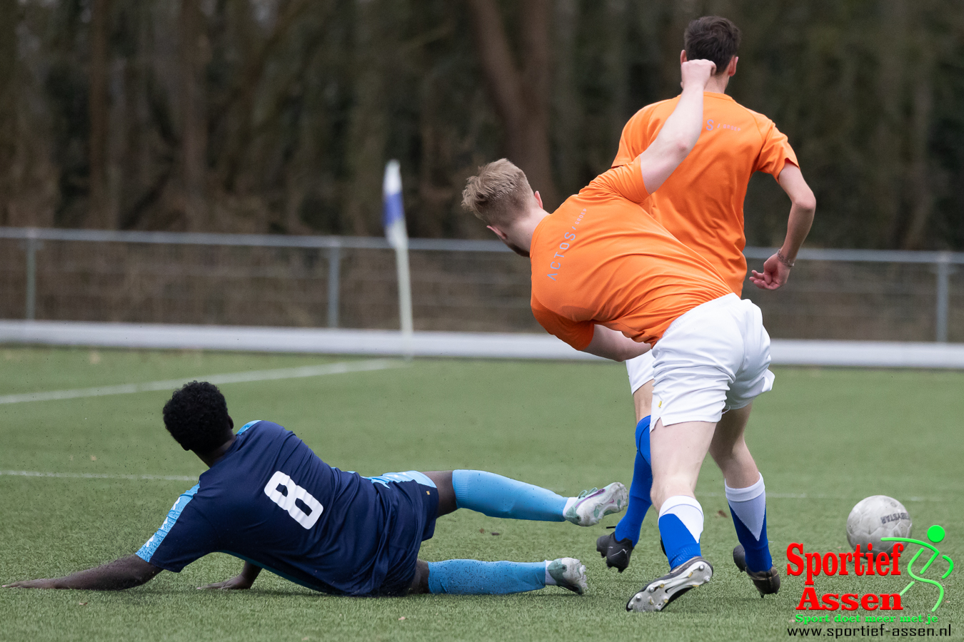 VV LEO 2 vs FC Amboina 3 17 februari 2024 - © Gino Wiemann