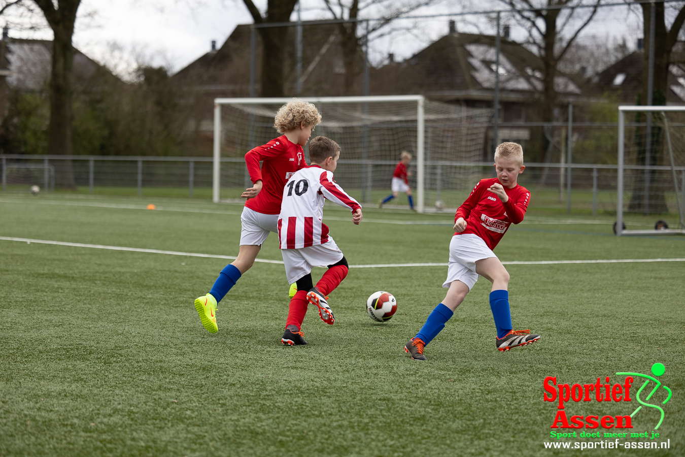 ST Gieten-Eext JO9-1JM vs Bellingwolde JO9-1 16 maart 2024 - © Gino Wiemann