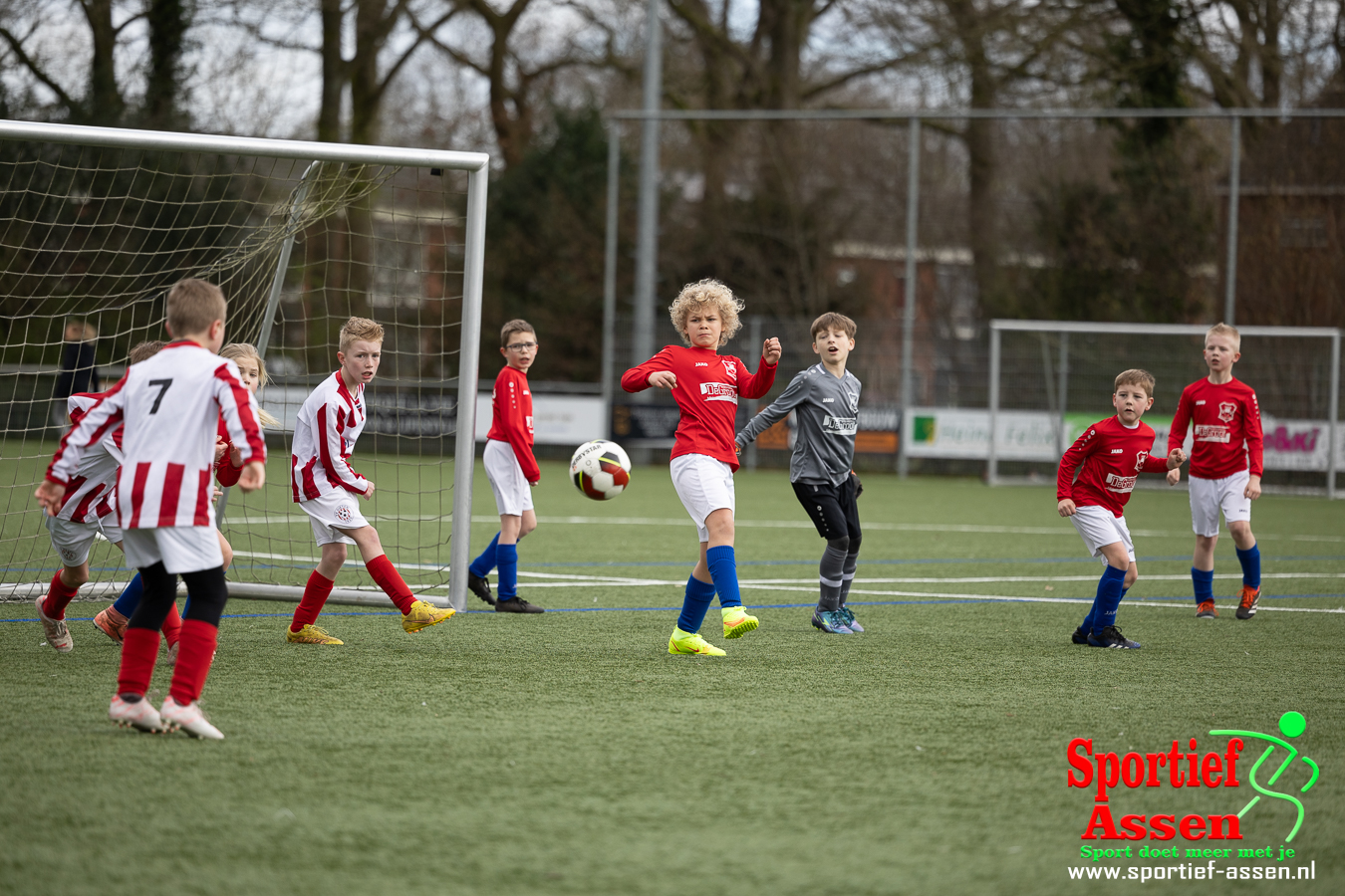 ST Gieten-Eext JO9-1JM vs Bellingwolde JO9-1 16 maart 2024 - © Gino Wiemann