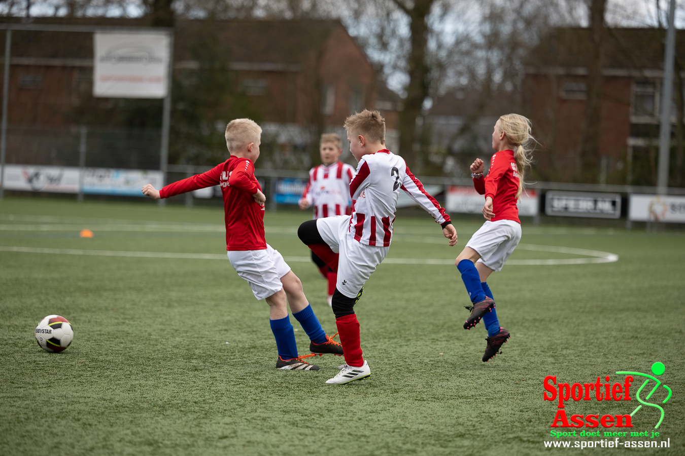 ST Gieten-Eext JO9-1JM vs Bellingwolde JO9-1 16 maart 2024 - © Gino Wiemann