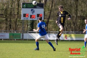 VV LEO 1 vs FC Assen 1 23 maart 2024 - © Gino Wiemann