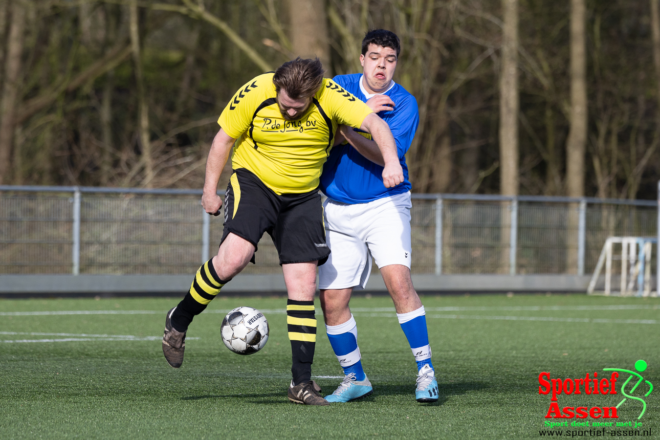 VV LEO 5 vs Weerdinge 3 3 maart 2024 - © Gino Wiemann