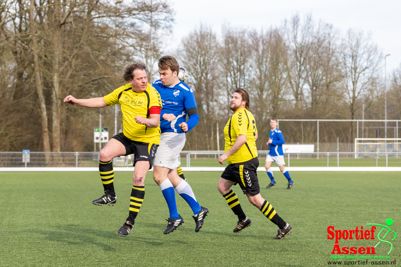 VV LEO 5 vs Weerdinge 3 3 maart 2024 - © Gino Wiemann