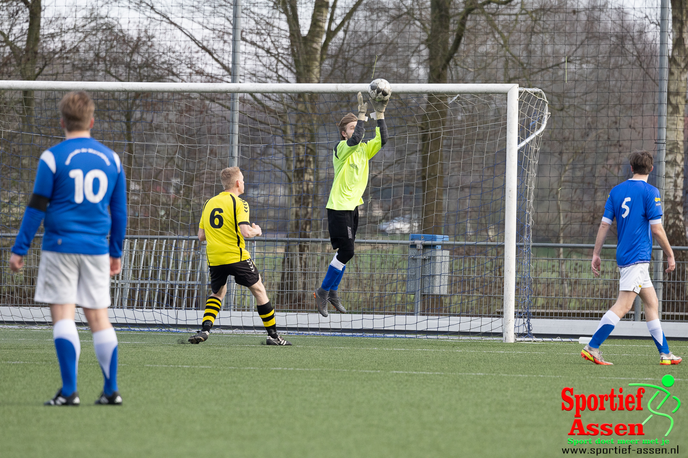 VV LEO 5 vs Weerdinge 3 3 maart 2024 - © Gino Wiemann