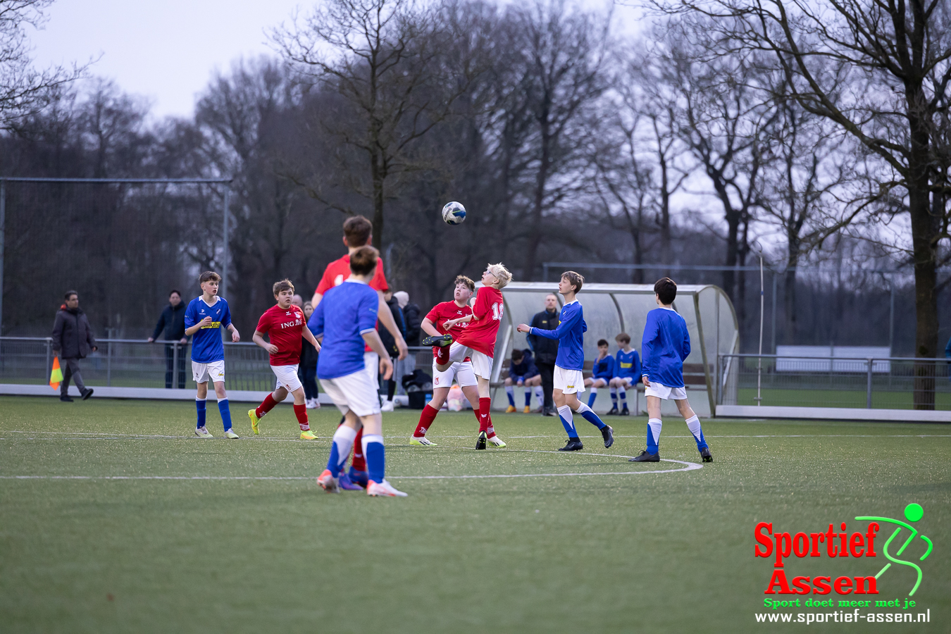 VV LEO JO15-3 vs Wildervank JO15-3JM 26 maart 2024 - © Gino Wiemann