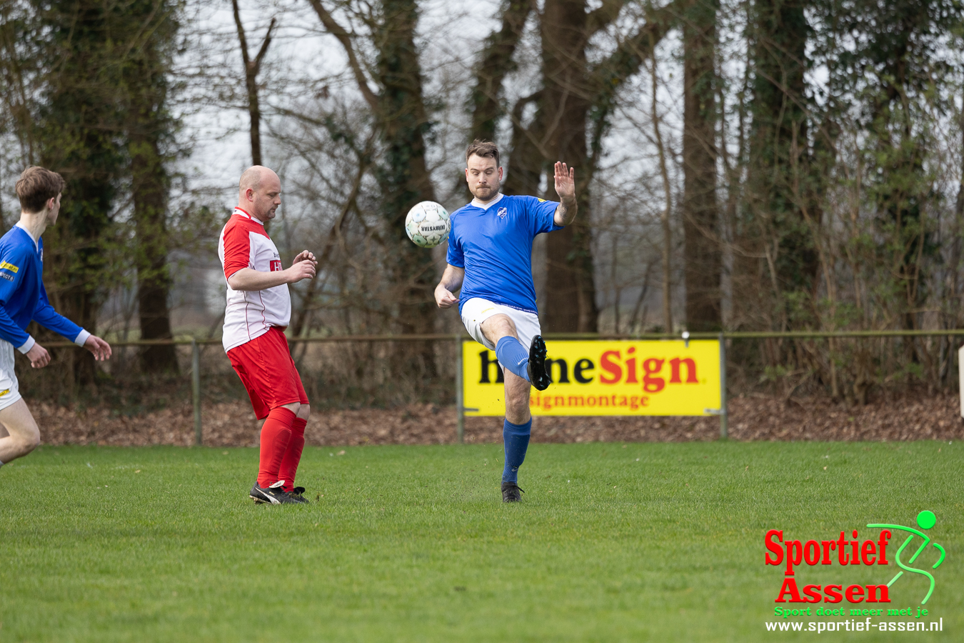 Yde de Punt 2 vs VV LEO 4 17 maart 2024 - © Gino Wiemann