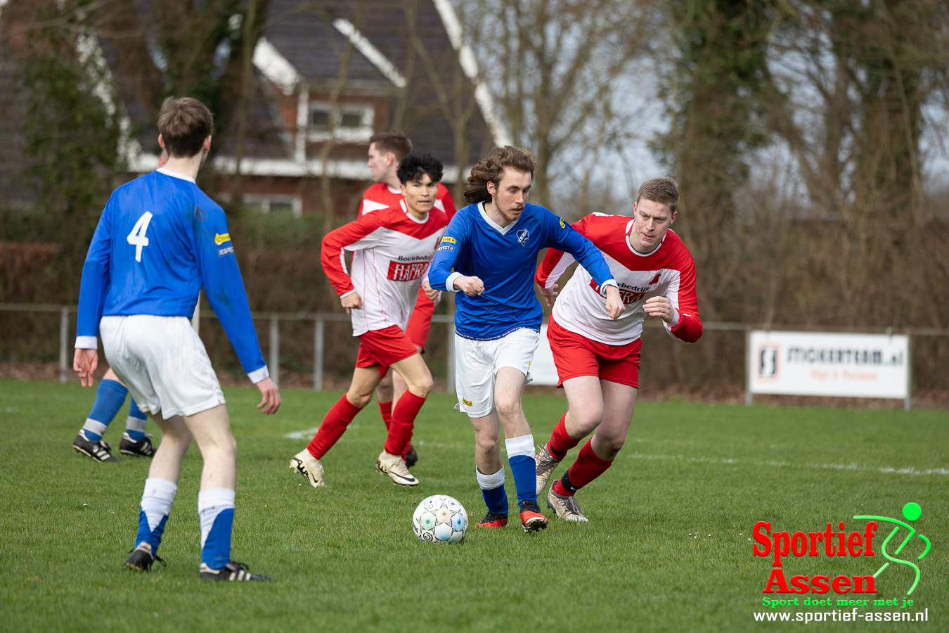 Yde de Punt 2 vs VV LEO 4 17 maart 2024 - © Gino Wiemann