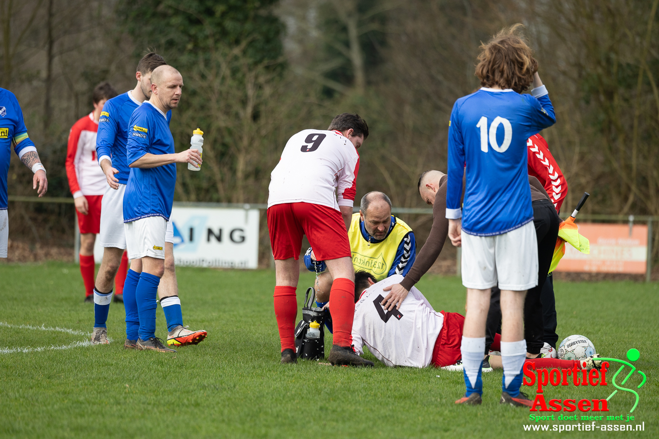 Yde de Punt 2 vs VV LEO 4 17 maart 2024 - © Gino Wiemann