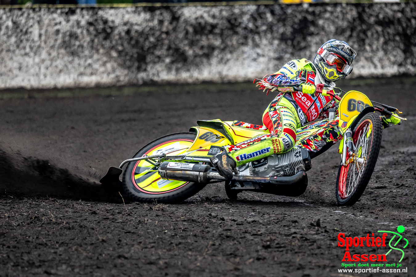 grasbaan en speedway op google fotos
