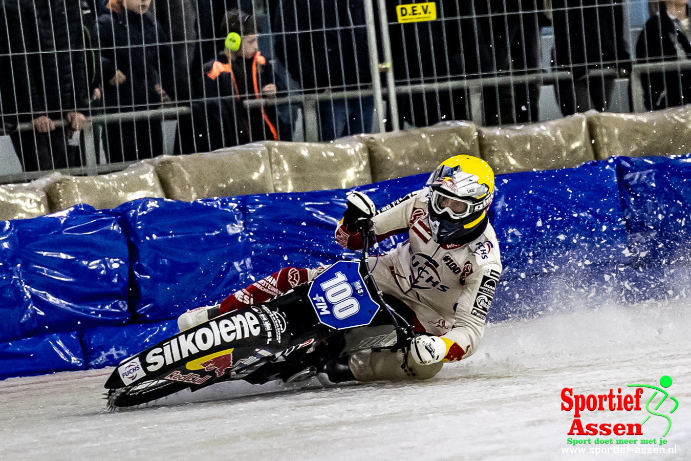 WK Icespeedway Thialf Heerenveen 7 april 2024 - © Gino Wiemann