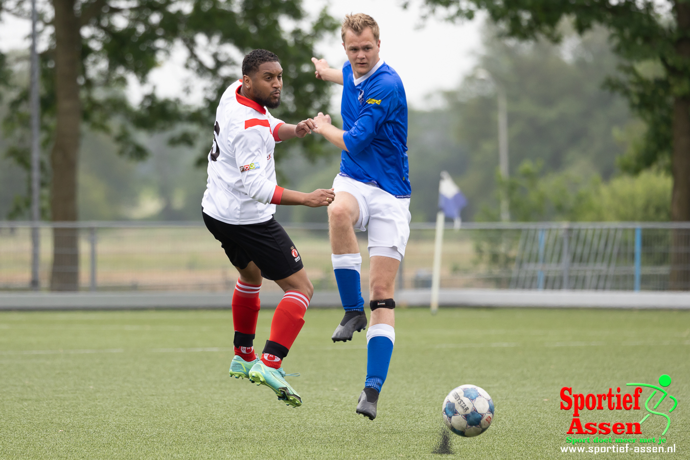 VV LEO 4 vs GRC Groningen 3 2 juni 2024 - © Gino Wiemann