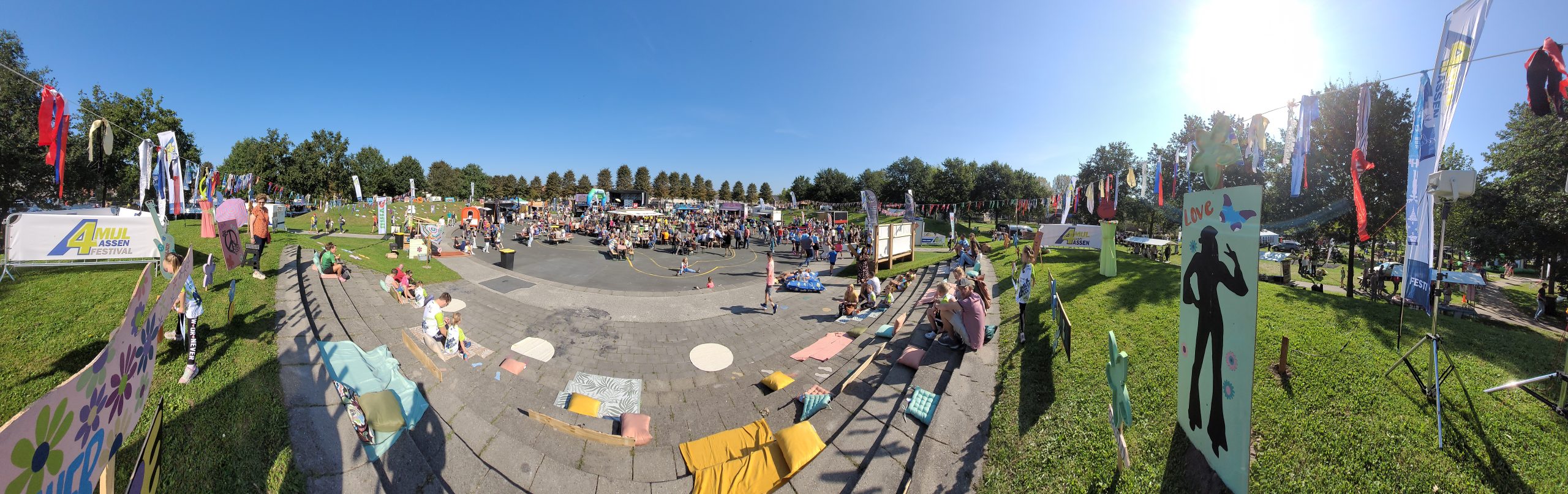 Panorama foto 4 Mijl Assen 21 september 2024 - © Gino Wiemann