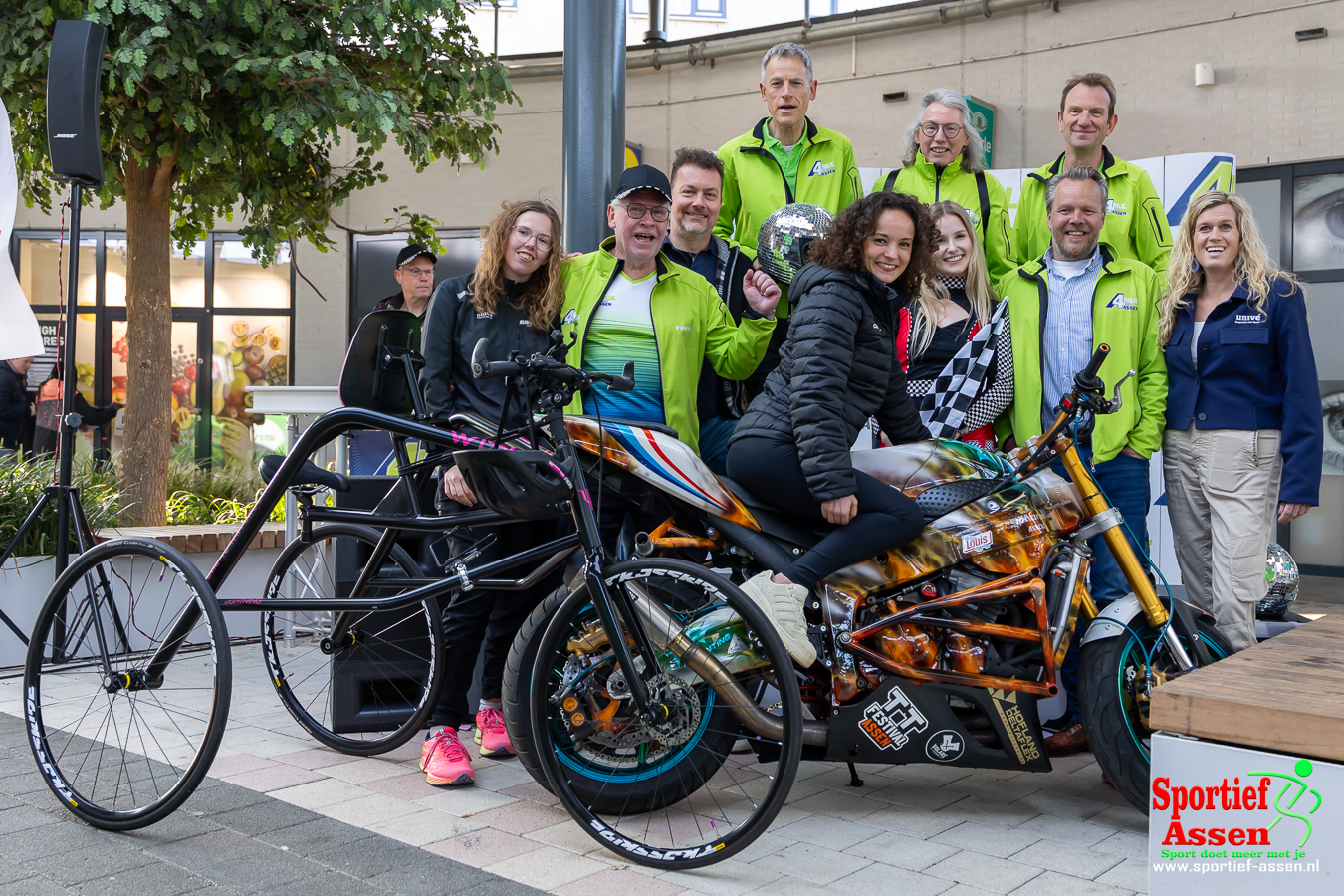 Feestelijk opening inschrijving 4 Mijl Assen 28 maart 2025