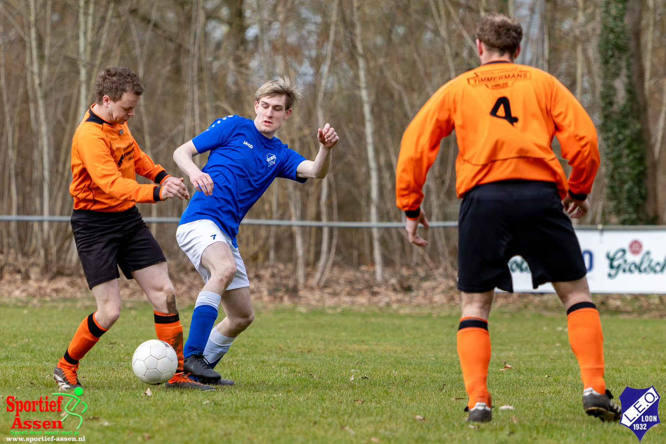 SVDB 1 vs VV LEO 5 16 maart 2025 - © Sportief Assen