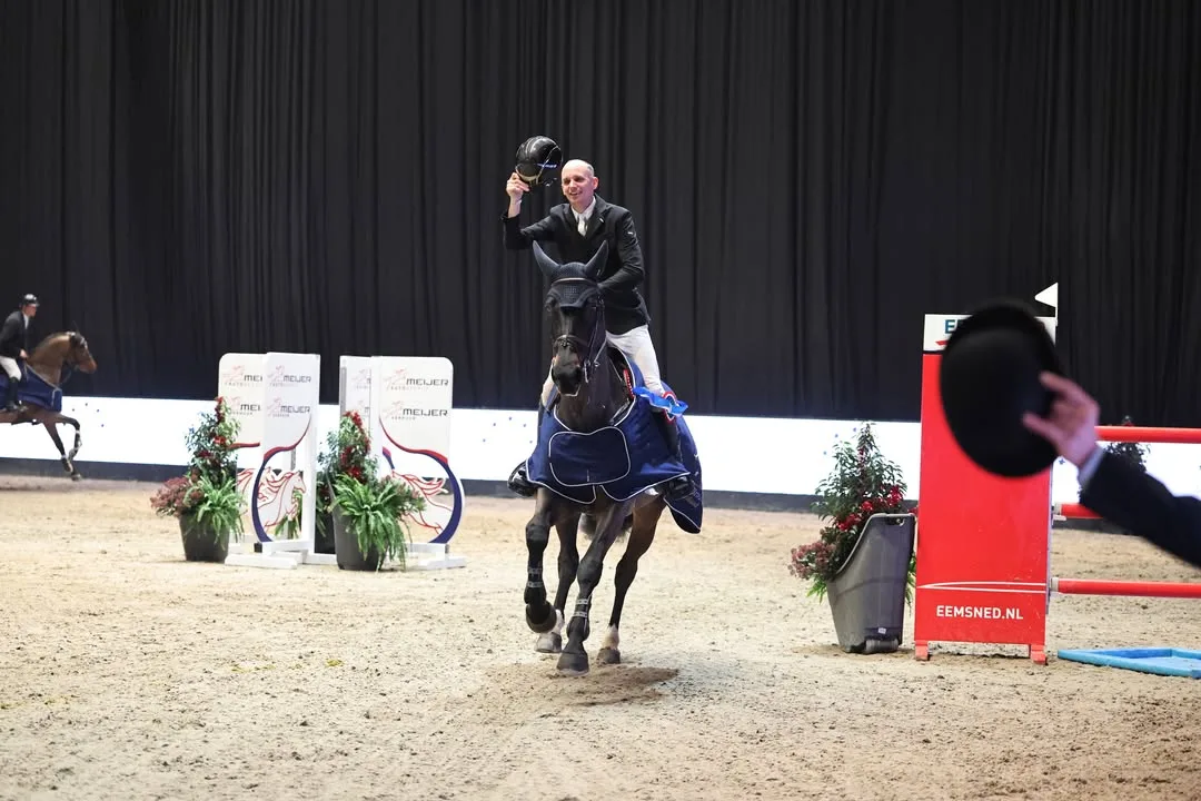 Daan van Geel overtuigt in afsluitende 1.35m finale IICH Groningen