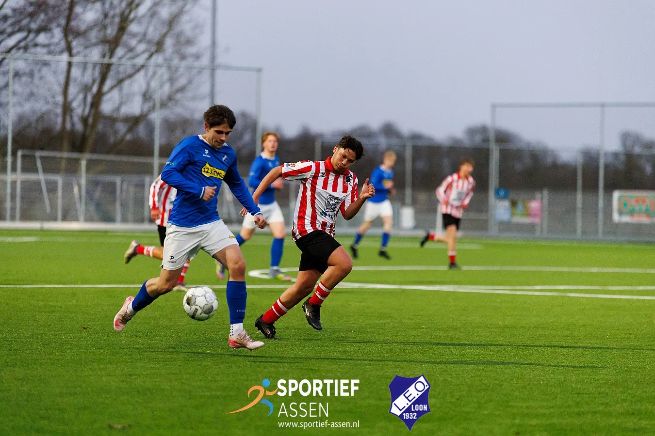 Spectaculaire avondwedstrijd in Loon: Noordster JO17-1 vs. VV LEO JO17-1 30 maart 2026