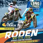 FIM Flattrack Finale 1 en FIM Longtrack U23 Championship 9 mei 2026