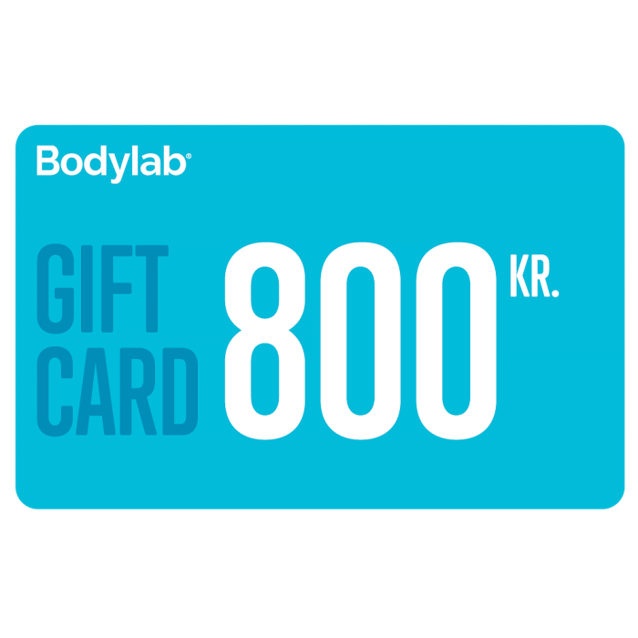 Giftcard 800 p