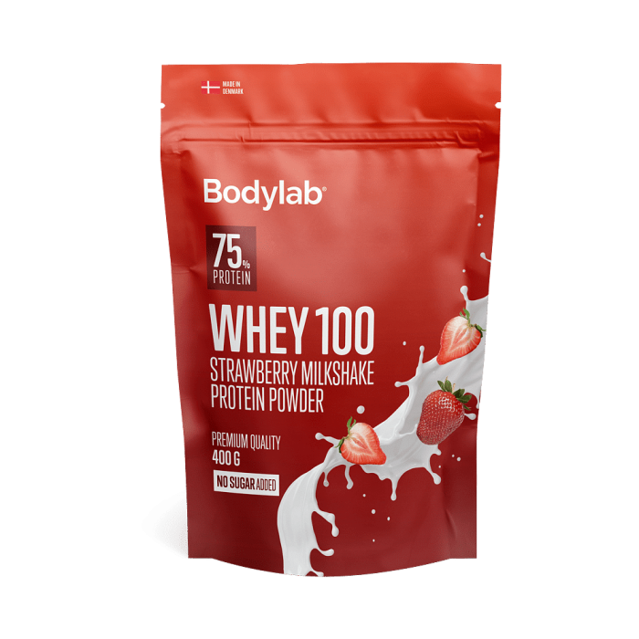 Whey100 400g strawberry p