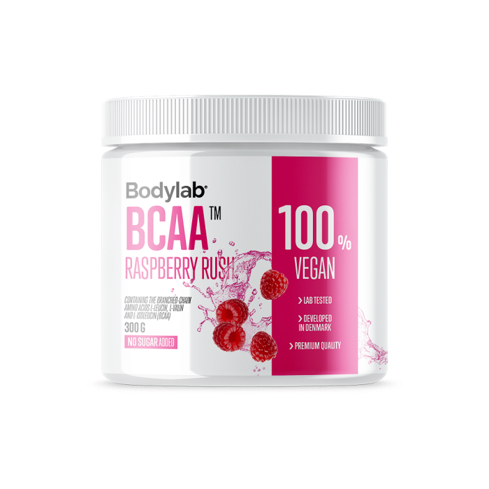 bcaa 300g raspberry rush p