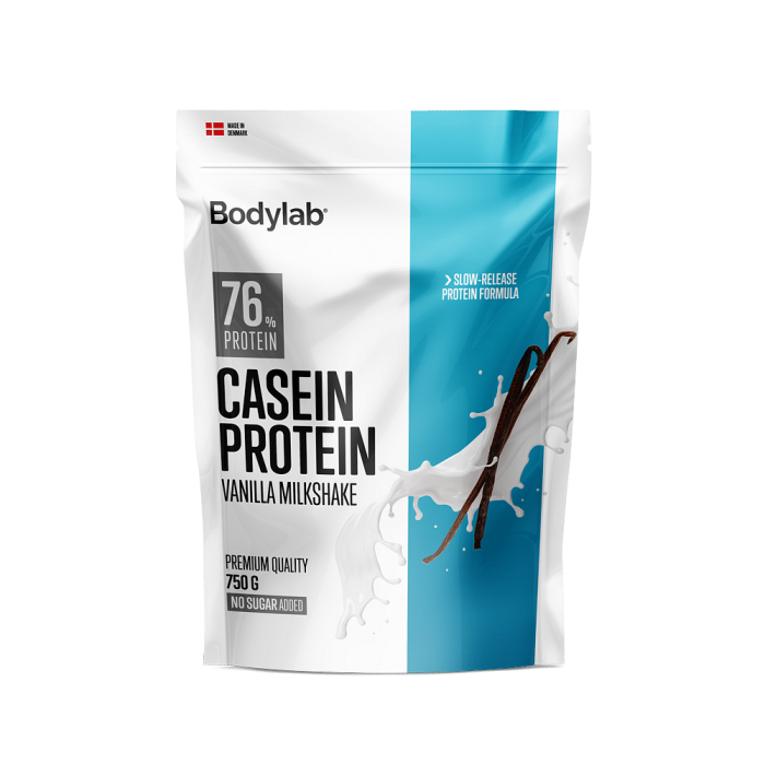 casein protein 750g pouch vanilla p