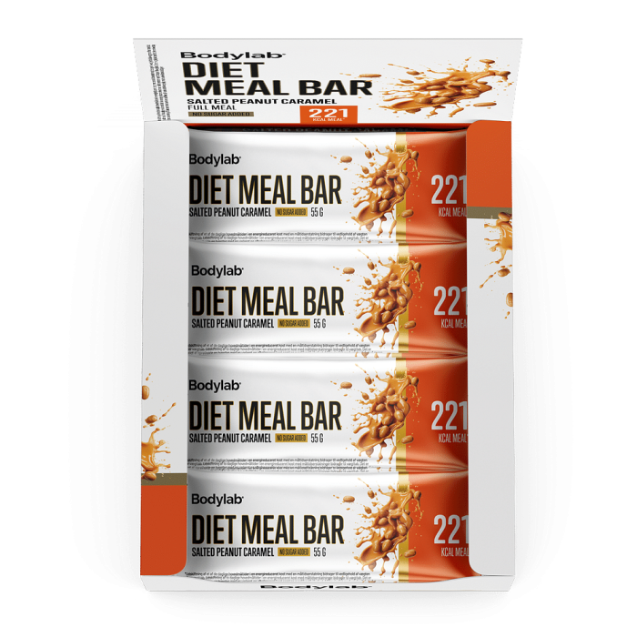 diet bar 55g peanut caramel top box 5134 p