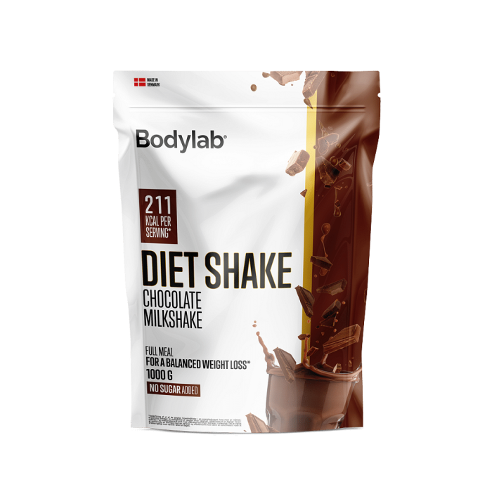 diet shake chocolate 1000g pouch p