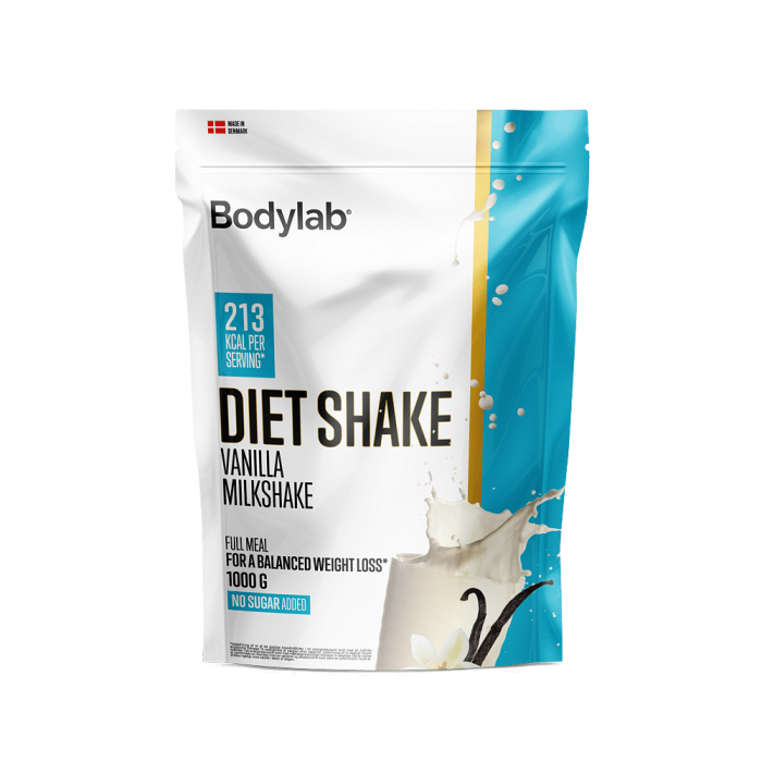 diet shake vanilla 1000g pouch p