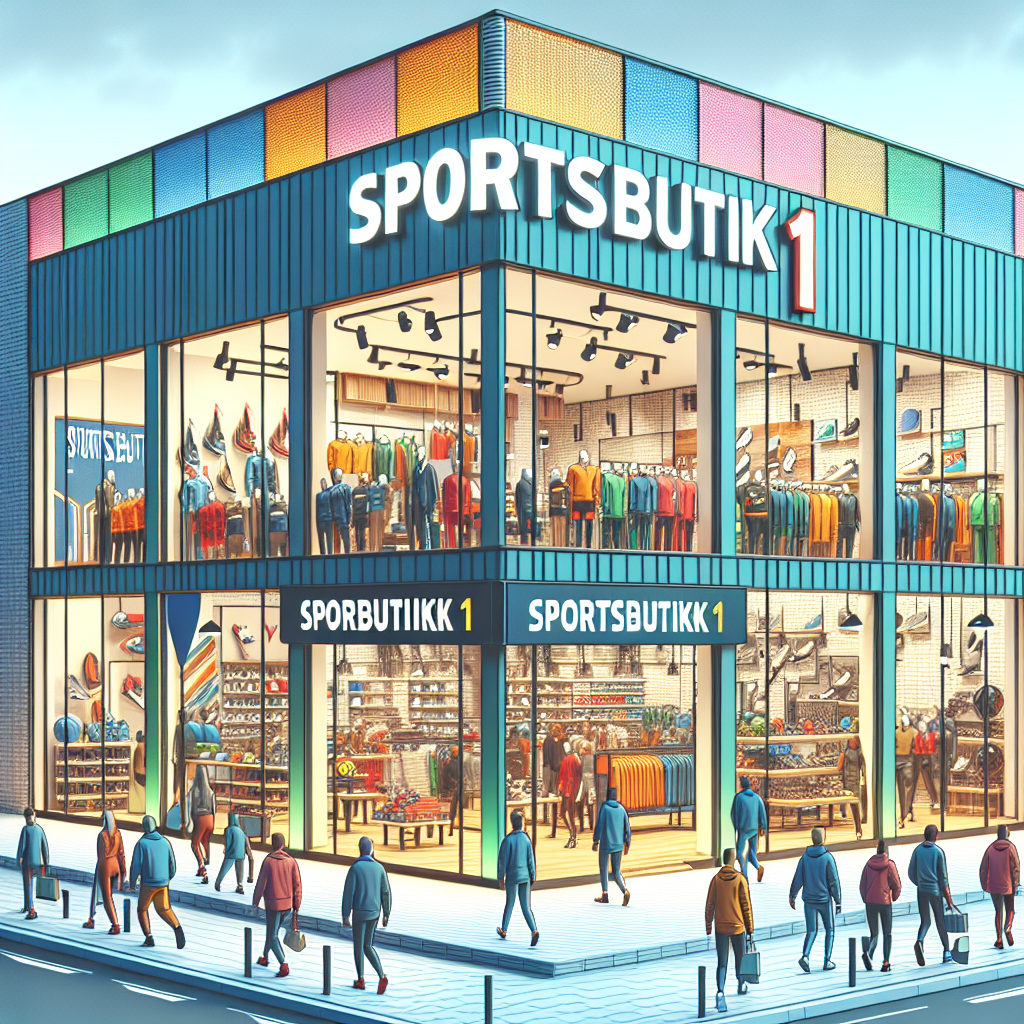 Norges nyeste sportsbutikk heter Sportsbutikk1