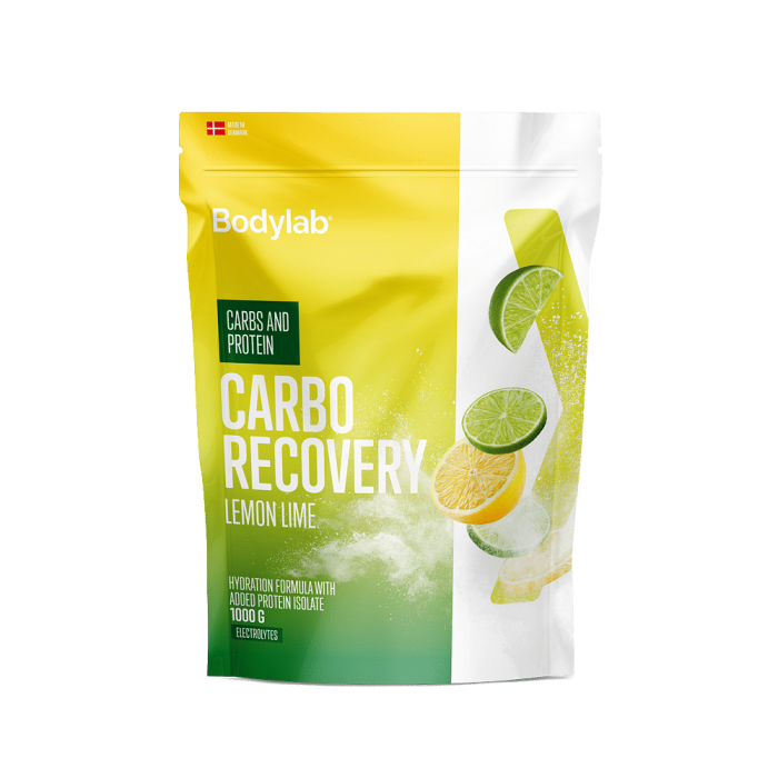 new carbo recovery 1000g lemon lime p