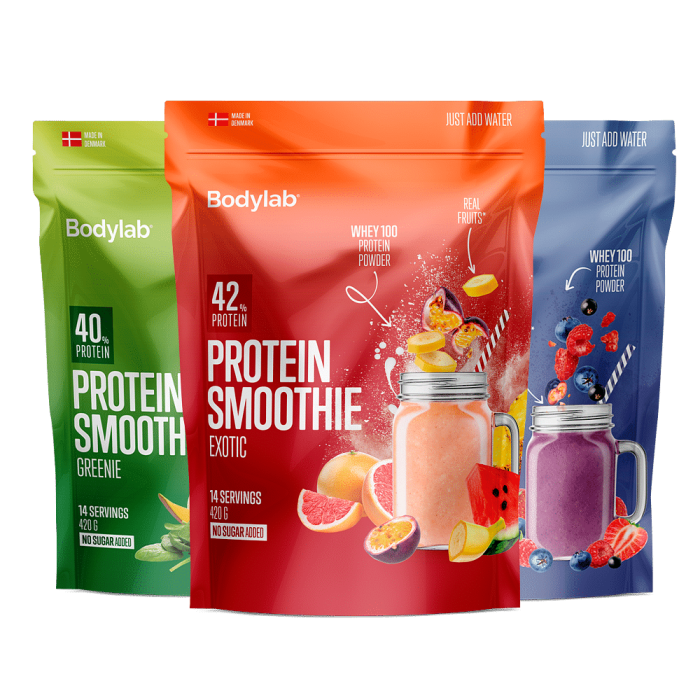 protein smoothie mix 420g 3stk p