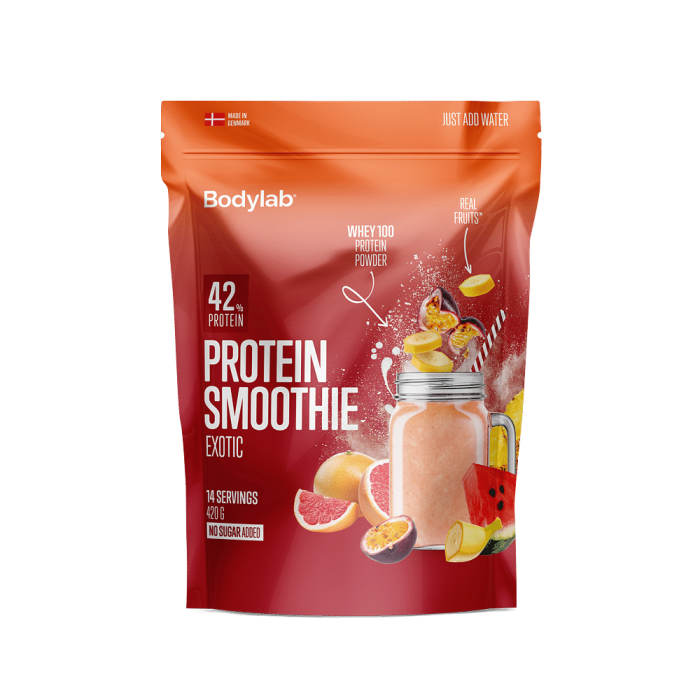 protein smoothie mix 425g exotic p