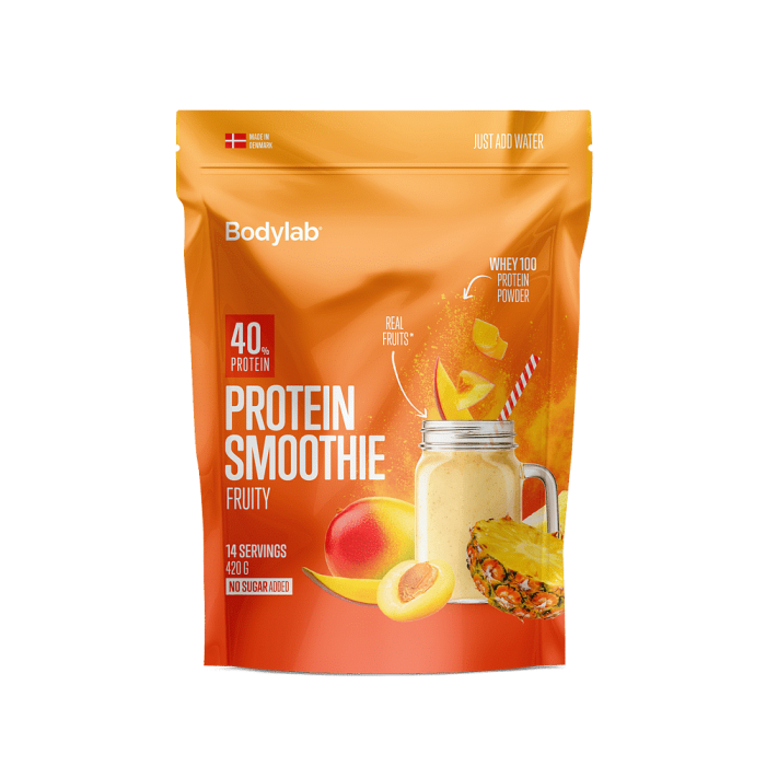 protein smoothie mix 425g fruity p