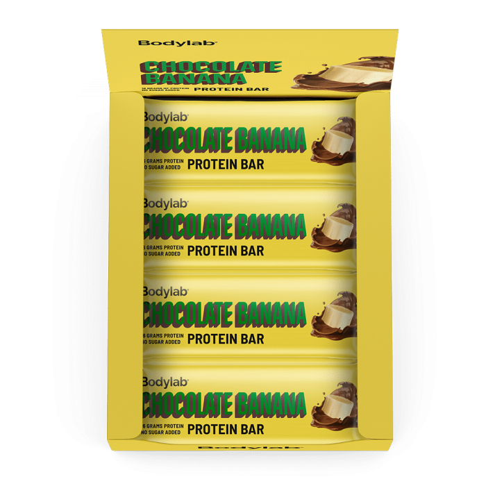 proteinbar 55g chocolate banana top box p