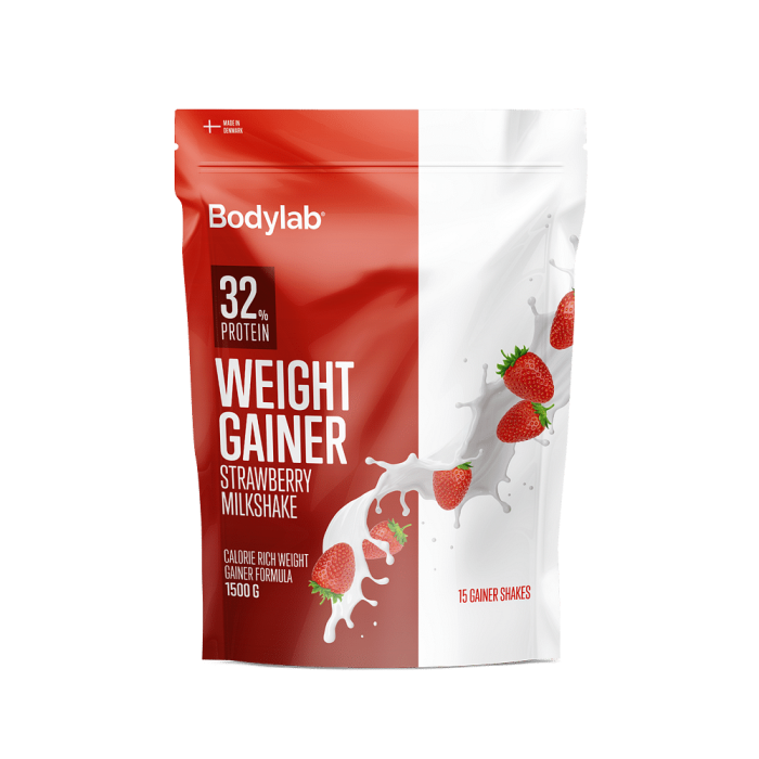 weight gainer strawberry milkshake p