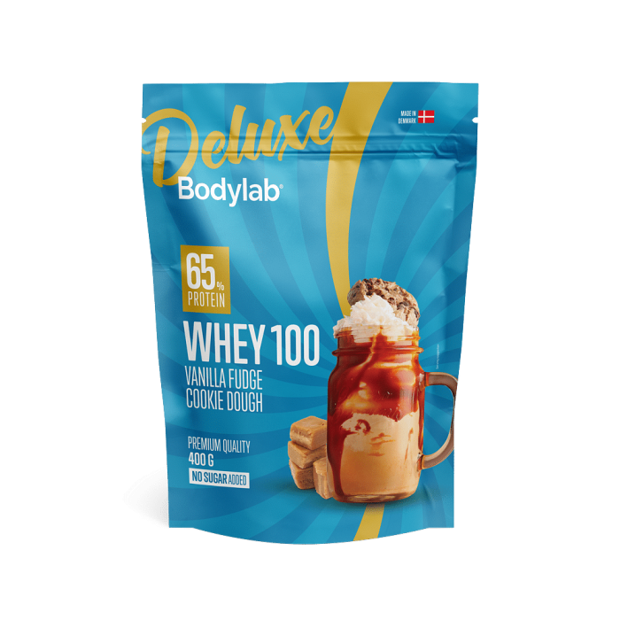 whey deluxe 400g vanilla fudge p