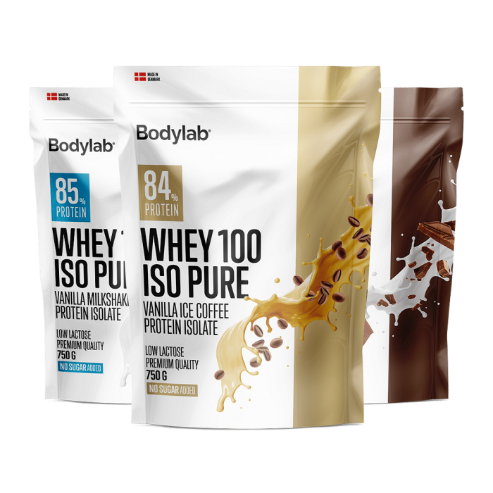 whey isopure 750g 3stk p