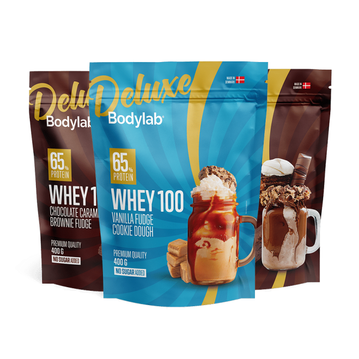 whey100 deluxe 400g 3stk p