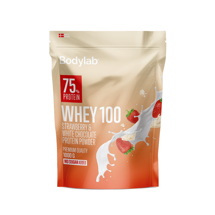 whey100 strawberry white chocolate pouch p