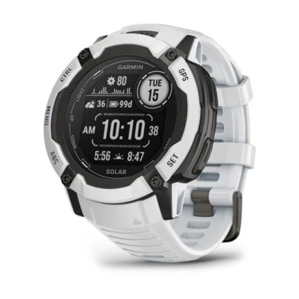 Garmin Instinct 2X Solar Hvit GPS Klokke | Fri frakt over 1599kr | Løpeklokke med solenergi