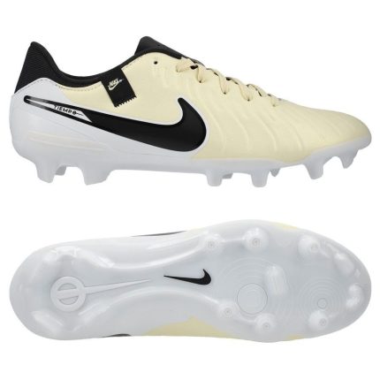 Nike Tiempo Legend 10 Academy Mg Mad Ready - Lemonade/sort/gull, størrelse 39