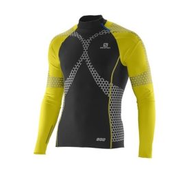 Salomon Exo Jersey M Black/Corona Yellow