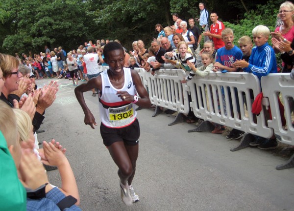 Isabellah Andersson med sin fjerde strake seier. Foto: Sportsmanden/Marie Wibe Bakker