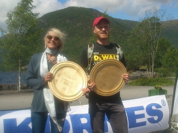  Norgesmesterne Ninette Banoun og Knut Christophersen.