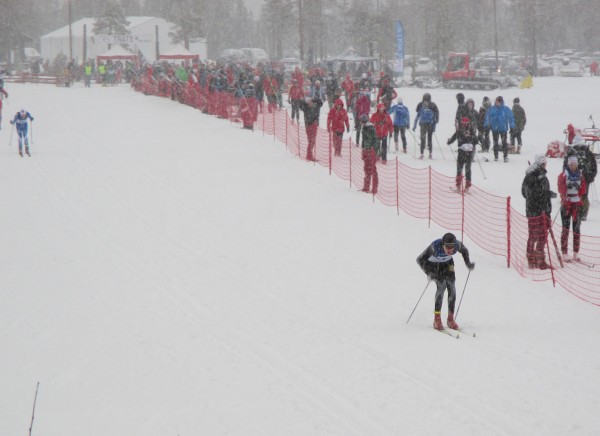 KARRIEREBESTE? Fredrik Tveter på vei ut fra start på Lygna. (Foto: Arnstein Andreassen)