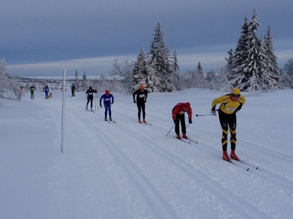 Fra Romjulsrennet. Mange flere bilder kommer senere. (Foto: Frode Monsen)