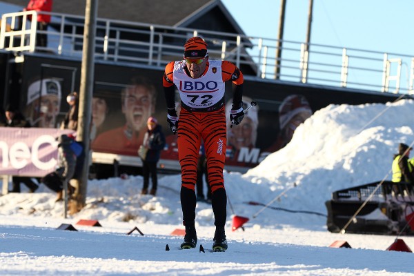 Audun laugaland er en annen av tigrene. Her er han under sesongåpningen på Beitostølen. (Foto: Bjørn Hytjanstorp / Sportsmanden)